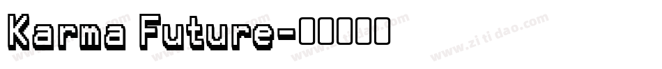 Karma Future字体转换